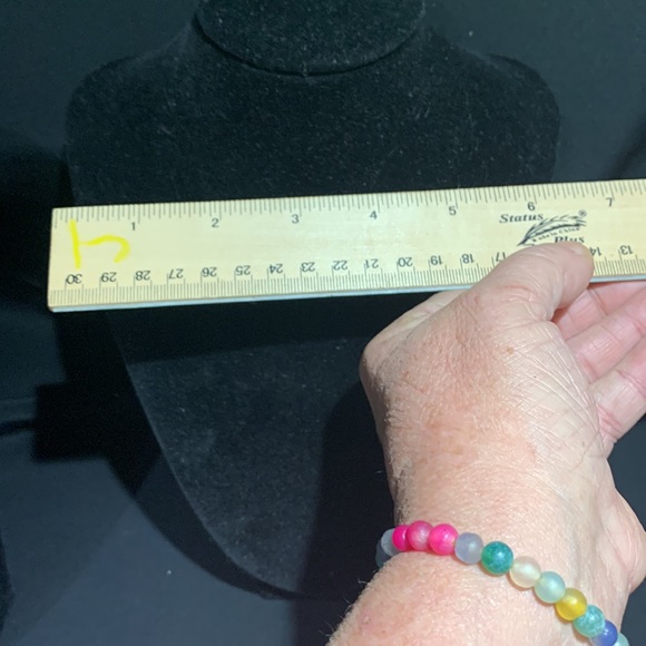 Set/5 Black Velvet Jewelry Display Stands - Picture 13 of 17